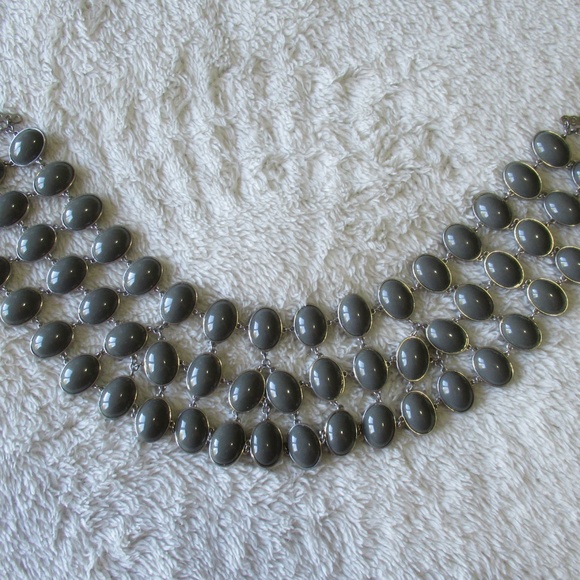 Gray Banana Republic Statement Necklace - Picture 5 of 8